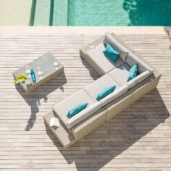 Fauteuil De Jardin Palma - Gris -Mobilier De Jardin fauteuil de jardin palma gris 94594 1622729933