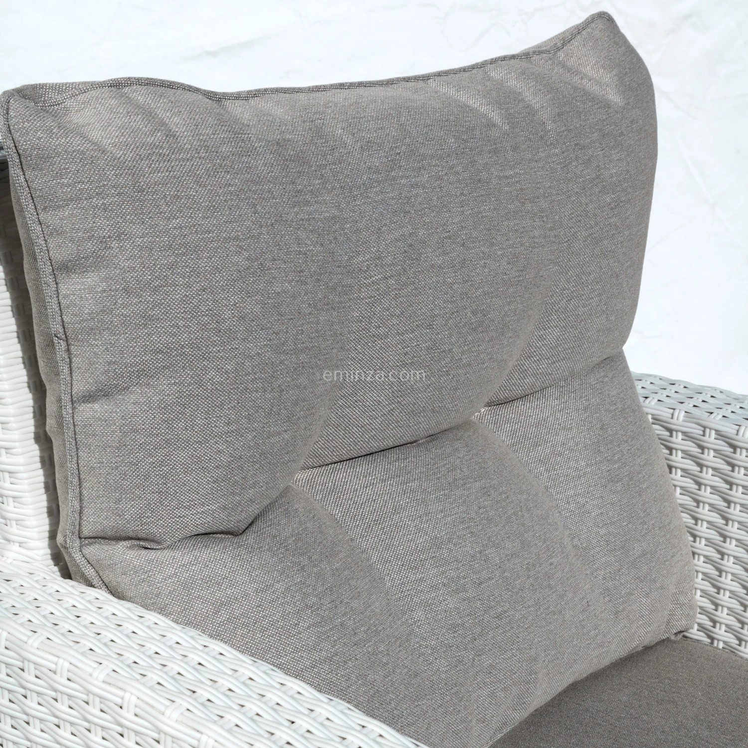 Fauteuil de jardin Tivoli - Blanc/Taupe Fauteuil De Jardin Tivoli - Blanc/Taupe -Mobilier De Jardin fauteuil de jardin tivoli blanc taupe 76685 1583317754