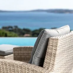 Fauteuil De Jardin Tivoli - Gris Clair/Gris Foncé -Mobilier De Jardin fauteuil de jardin tivoli gris clair gris fonc 76679 1648457806