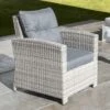 Fauteuil De Jardin Tivoli - Gris Clair/Gris Foncé