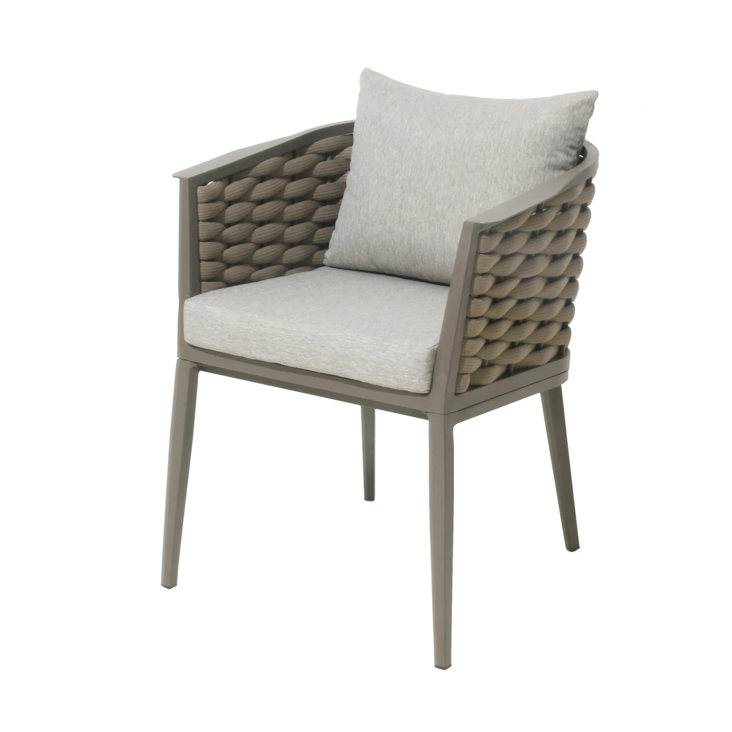 Lot de 2 fauteuils de jardin Embruns - Noisette Lot De 2 Fauteuils De Jardin Embruns - Noisette -Mobilier De Jardin fauteuil embruns mailles 68426