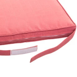 Galette De Chaise Carrée (40 Cm) Korai Rose Marsala -Mobilier De Jardin galette chaise 40x40 sc marsal 68219 1