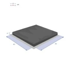 Galette De Chaise Carrée (40 Cm) Korai Jaune Moutarde 7 Galette De Chaise Carrée (40 Cm) Korai Jaune Moutarde -Mobilier De Jardin galette de chaise scratch jaune moutarde 76037 1622713604