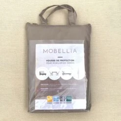 Housse De Protection Imperméable Pour Canapé 160 X 115 Cm - Taupe