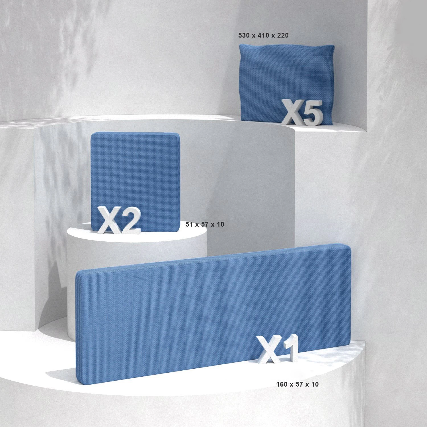 Housses de coussin de remplacement pour salon de jardin Calvi 5 places - Bleu Housses De Coussin De Remplacement Pour Salon De Jardin Calvi 5 Places - Bleu -Mobilier De Jardin housses de coussin de remplacement pour salon de jardin calvi 5 places bleu 127857 1682602470