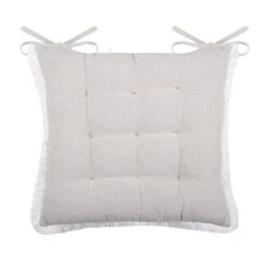 Coussin De Chaise Carré (40 Cm) Inboard Gris 2 Coussin De Chaise Carré (40 Cm) Inboard Gris -Mobilier De Jardin inboard galette 9pts 40x40 recto motifs verso uni finition franges 80821 1580719005