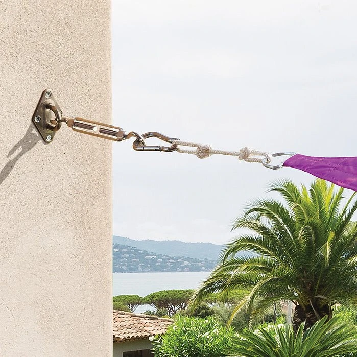 Kit de fixation pour voile d'ombrage - 3 pièces Kit De Fixation Pour Voile D'ombrage - 3 Pièces -Mobilier De Jardin kit de fixation pour voile d ombrage 3 pi ces 50754 1642503514