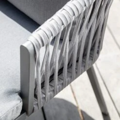 Lot De 2 Fauteuils De Jardin Amalfi - Gris Anthracite -Mobilier De Jardin lot de 2 fauteuils de jardin amalfi gris anthracite 124932 1685709333