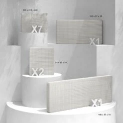 Lot De Coussins De Remplacement Pour Salon De Jardin Calvi 7 Places - Beige