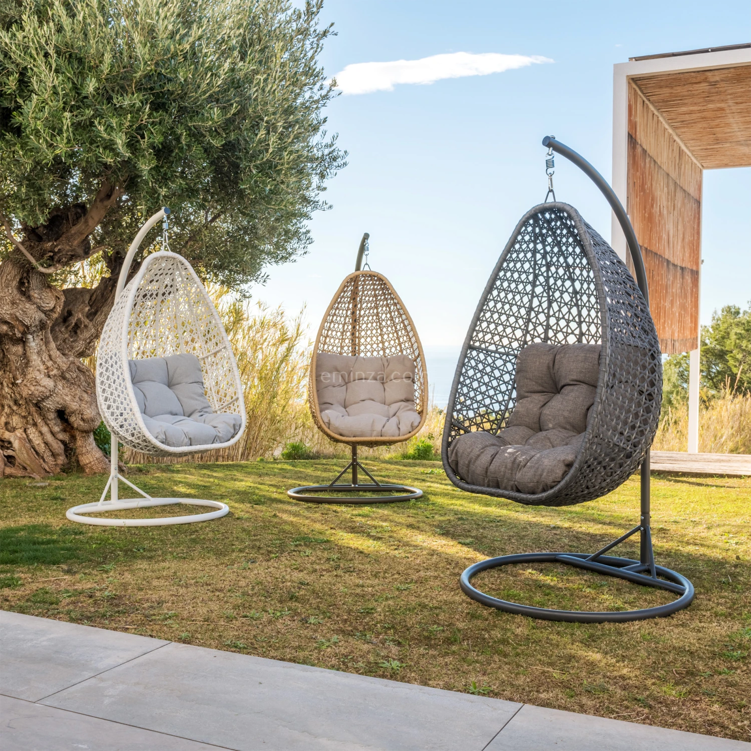 Loveuse suspendue Coral - Naturelle Loveuse Suspendue Coral - Naturelle -Mobilier De Jardin loveuse suspendue coral naturelle 76703 1583483262