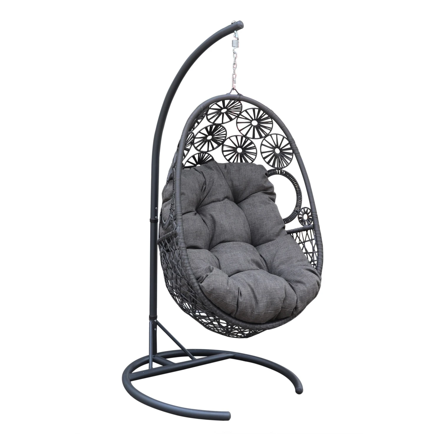 Loveuse suspendue Paros - Gris anthracite Loveuse Suspendue Paros - Gris Anthracite -Mobilier De Jardin loveuse suspendue paros gris anthracite 76736 1589546417