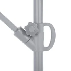 Parasol Déporté Carré Janeiro (L2,5 X 2,5 M) - Bleu Canard -Mobilier De Jardin parasol deporte carre janeiro l 2 5 x l 2 5 m bleu canard 76190 1583917609