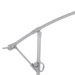 Parasol Déporté Carré Janeiro (L2,5 X 2,5 M) - Bleu Canard -Mobilier De Jardin parasol deporte carre janeiro l 2 5 x l 2 5 m bleu canard 76190 1583917658