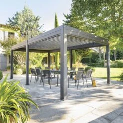 Pergola Evora GM (3,6 X 6 M) - Gris Graphite