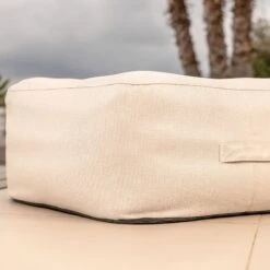 Mobilier De Jardin -Mobilier De Jardin pouf de jardin gonflable carre taupe 111422 1648213415