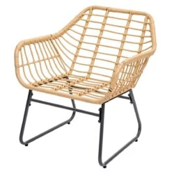 Salon De Jardin Algarve Beige Naturel - 2 Places -Mobilier De Jardin salon algarve 2p eminza 112973 1641889987