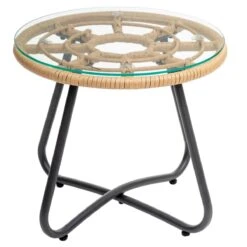 Salon De Jardin Algarve Beige Naturel - 2 Places -Mobilier De Jardin salon algarve 2p eminza 112973 1641890010