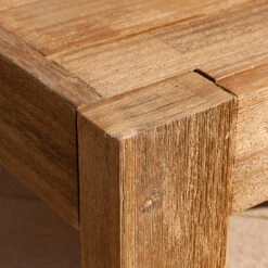 Salon De Jardin Borneo Naturel - 5 Places -Mobilier De Jardin salon de jardin acacia 4 pcs borneo 68625 2