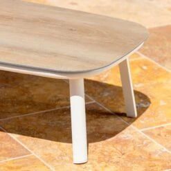 Salon De Jardin Amalfi Blanc - 5 Places -Mobilier De Jardin salon de jardin amalfi blanc 5 places 124935 1685710338