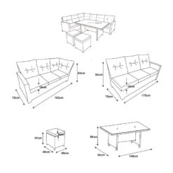 Salon De Jardin D'angle Tivoli Naturel/Beige - 7 Places 5 Salon De Jardin D'angle Tivoli Naturel/Beige - 7 Places -Mobilier De Jardin salon de jardin d angle tivoli naturel beige 7 places 76865 1667901032