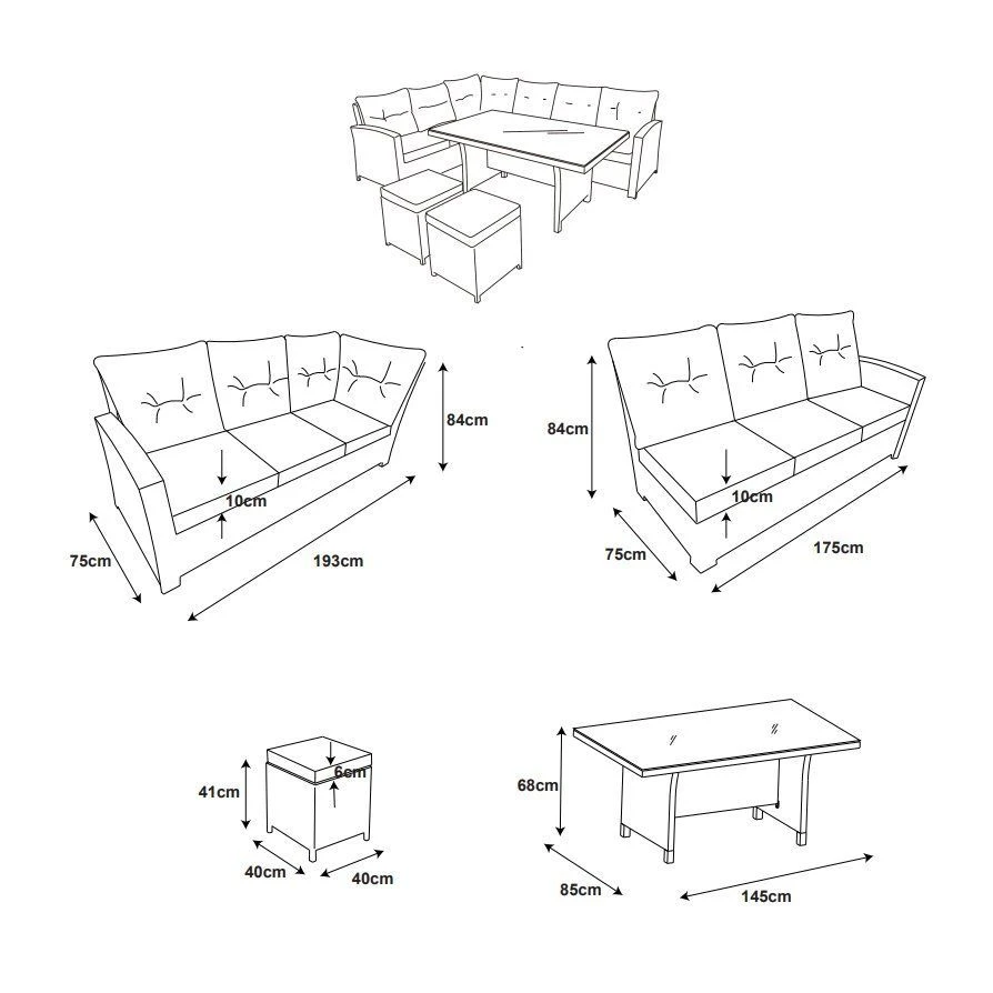 Salon de jardin d'angle Tivoli Naturel/Beige - 7 places Salon De Jardin D'angle Tivoli Naturel/Beige - 7 Places -Mobilier De Jardin salon de jardin d angle tivoli naturel beige 7 places 76865 1667901032