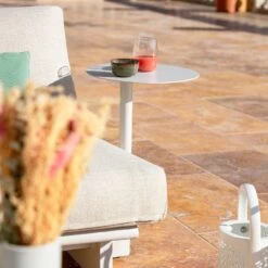 Salon De Jardin Long Beach Blanc - 7 Places -Mobilier De Jardin salon de jardin long beach blanc 7 places 94687 1685711926