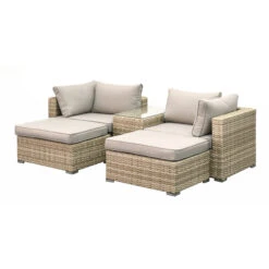 Salon De Jardin Mallorca Naturel - 4 Places -Mobilier De Jardin salon de jardin mallorca naturel 4 places 76820 1585572848