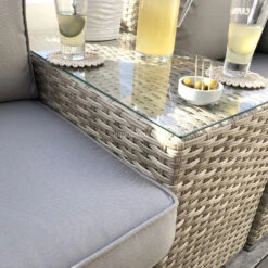 Salon De Jardin Mallorca Naturel - 4 Places -Mobilier De Jardin salon de jardin mallorca naturel 4 places 76820 1585573537