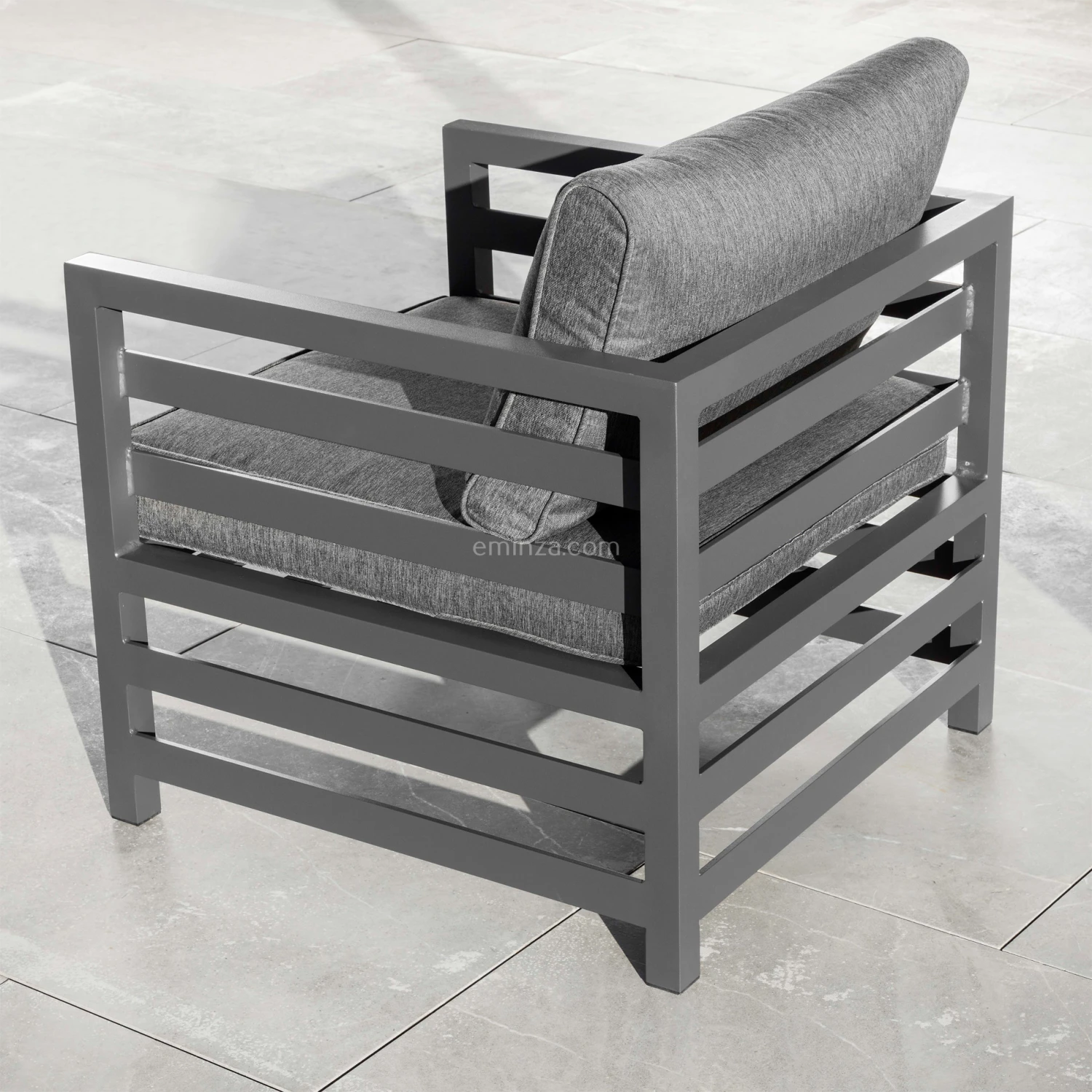 Salon de jardin Marbella Gris anthracite - 5 places Salon De Jardin Marbella Gris Anthracite - 5 Places -Mobilier De Jardin salon de jardin marbella gris anthracite 5 places 76841 1583407702