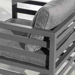 Salon De Jardin Marbella Gris Anthracite - 5 Places 4 Salon De Jardin Marbella Gris Anthracite - 5 Places -Mobilier De Jardin salon de jardin marbella gris anthracite 5 places 76841 1583407727