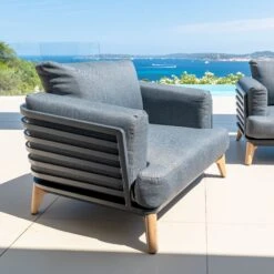 Mobilier De Jardin -Mobilier De Jardin salon de jardin monte carlo 5 places anthracite 111470 1655386183