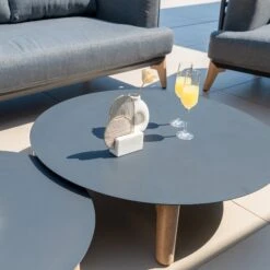 Salon De Jardin Monte Carlo 5 Places - Anthracite -Mobilier De Jardin salon de jardin monte carlo 5 places anthracite 111470 1655386359