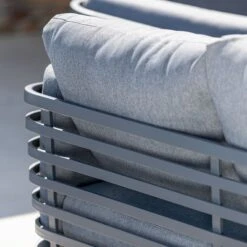 Salon De Jardin Monte Carlo 5 Places - Anthracite -Mobilier De Jardin salon de jardin monte carlo 5 places anthracite 111470 1655386379