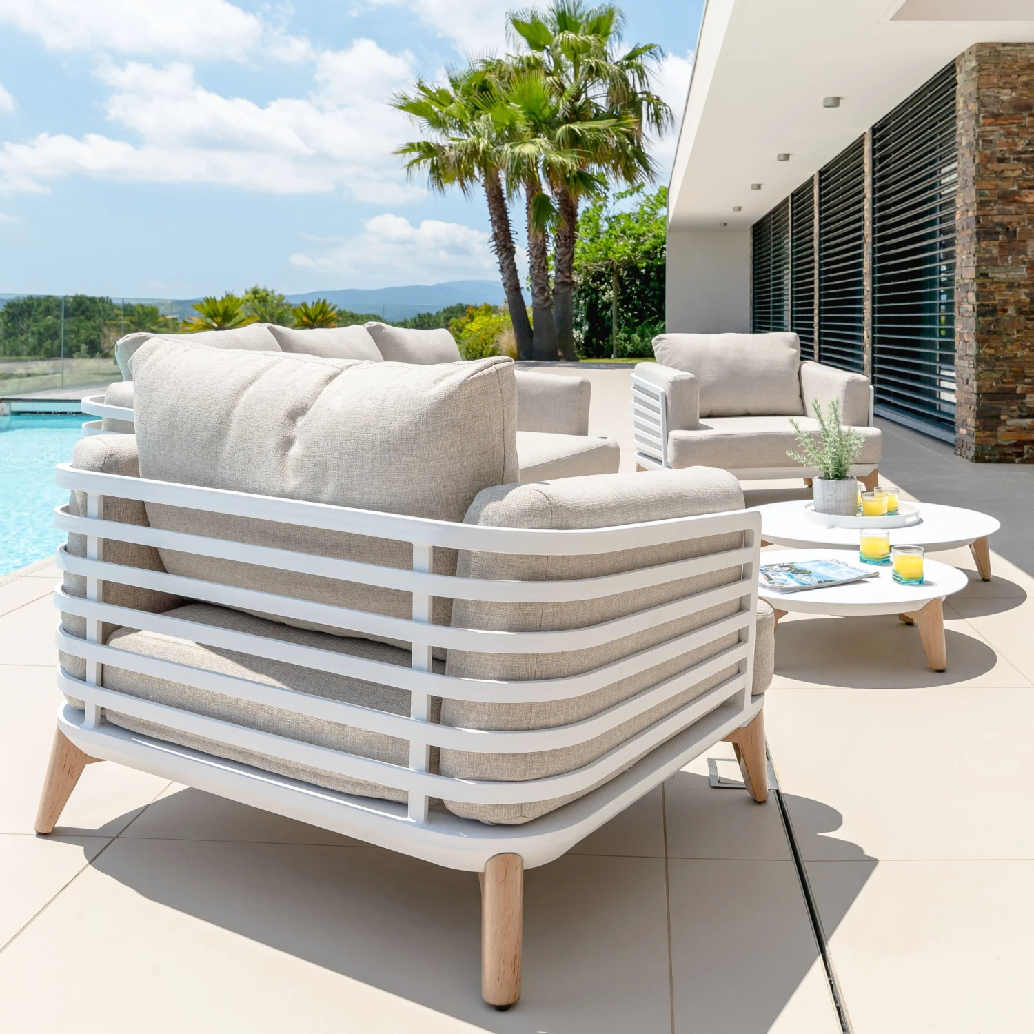 Salon de jardin Monte Carlo 5 places - Blanc Salon De Jardin Monte Carlo 5 Places - Blanc -Mobilier De Jardin salon de jardin monte carlo 5 places blanc 111467 1655387759