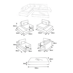 Salon De Jardin Palma Blanc - 5 Places -Mobilier De Jardin salon de jardin palma blanc 5 places 68614 1667897166