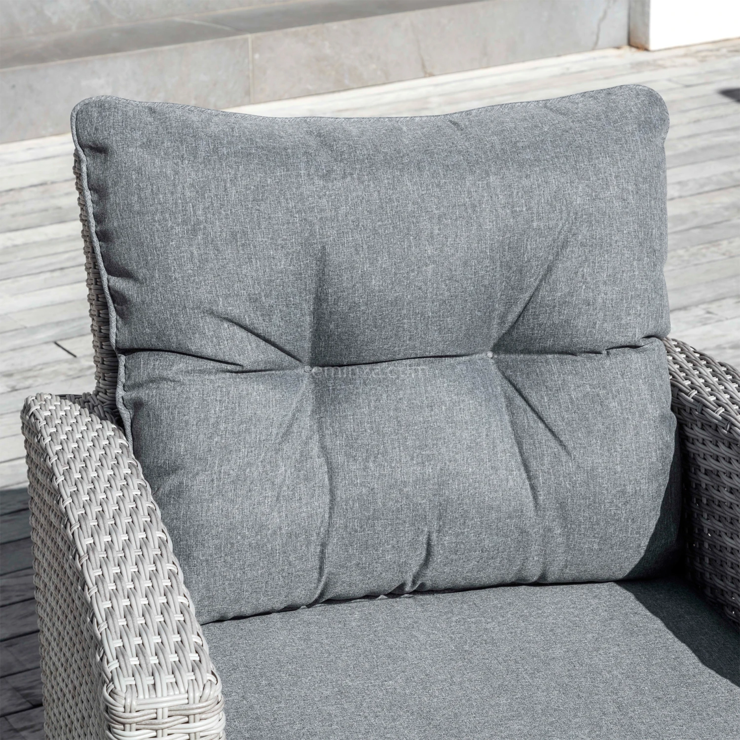 Salon de jardin Tivoli Up and down Gris clair/Gris foncé - 7 places Salon De Jardin Tivoli Up And Down Gris Clair/Gris Foncé - 7 Places -Mobilier De Jardin salon de jardin tivoli up and down gris clair gris fonce 7 places 76886 1583335718