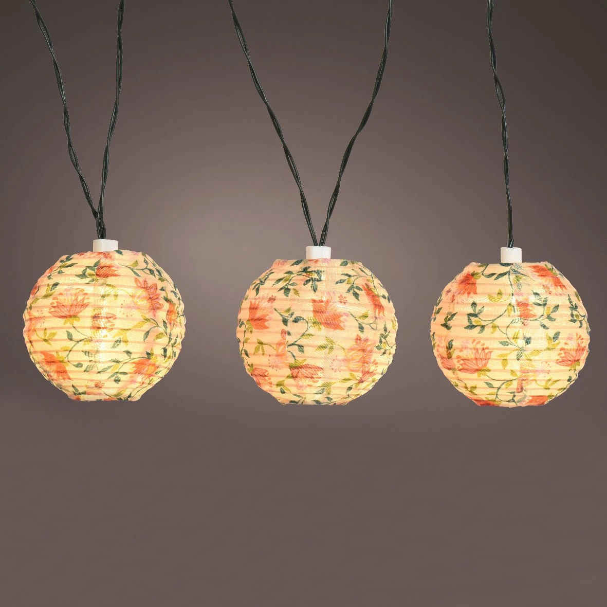 Guirlande solaire 10 LED Flora - Multicolore Guirlande Solaire 10 LED Flora - Multicolore -Mobilier De Jardin solar lanterne nylon fixe cm 10l multi 124647 1671182336