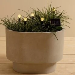 Lot De 5 Bornes De Jardin Solaires Mini - Noir