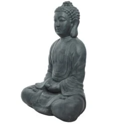 Statue Siddharta Anthracite -Mobilier De Jardin statue siddharta anthracite 113360 1642681778