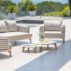 Table Basse De Jardin Ronde (D68 Cm) Monte Carlo - Blanc -Mobilier De Jardin table basse de jardin dia 68cm monte carlo blanc 127700 1679303763