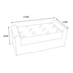 Table Basse De Jardin Rectangulaire Calvi - Sepia -Mobilier De Jardin table basse rectangulaire calvi sepia 68542 1667913422