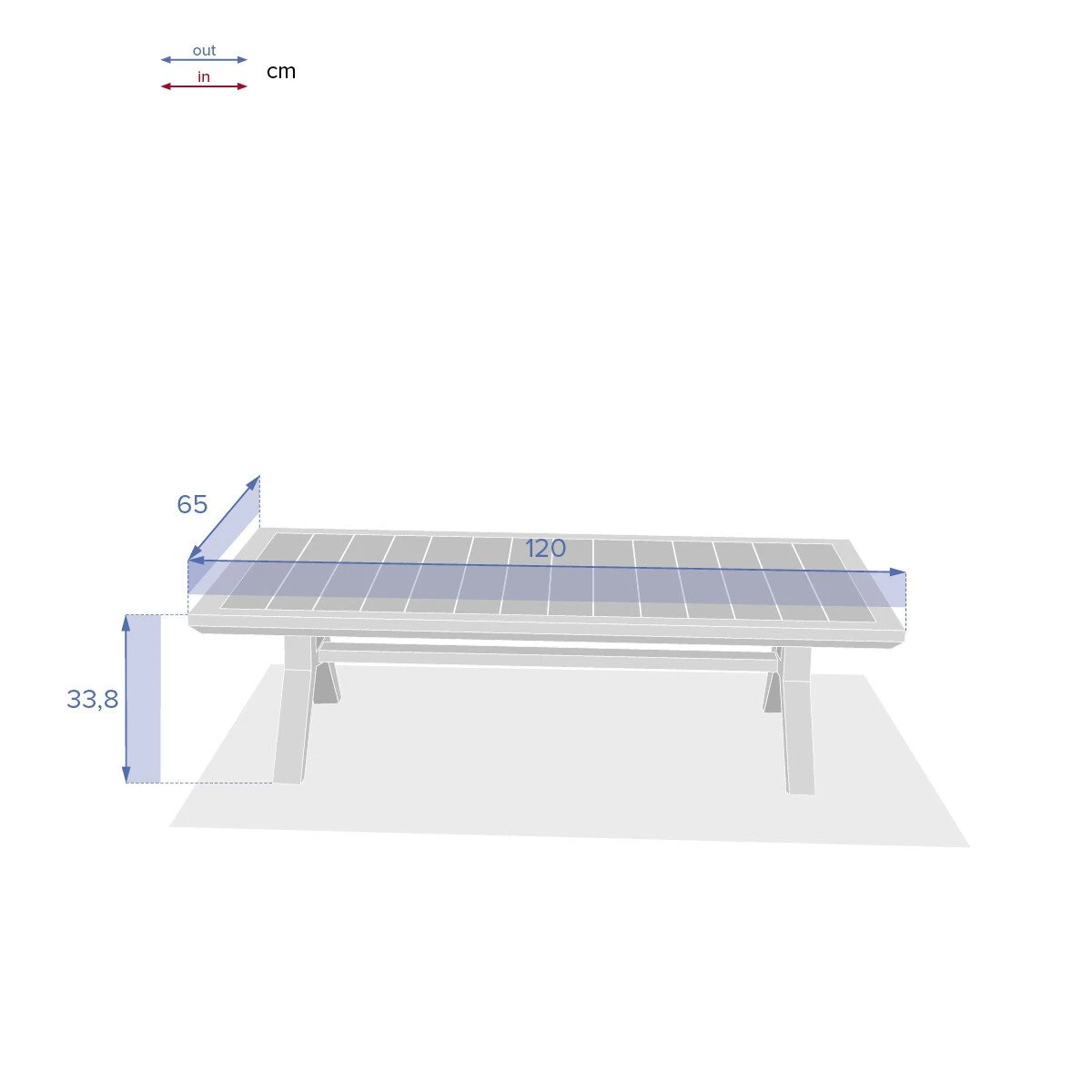 Table basse de jardin rectangulaire Papouasie - Acacia Table Basse De Jardin Rectangulaire Papouasie - Acacia -Mobilier De Jardin table basse rectangulaire de jardin papouasie acacia 112976 1647599603