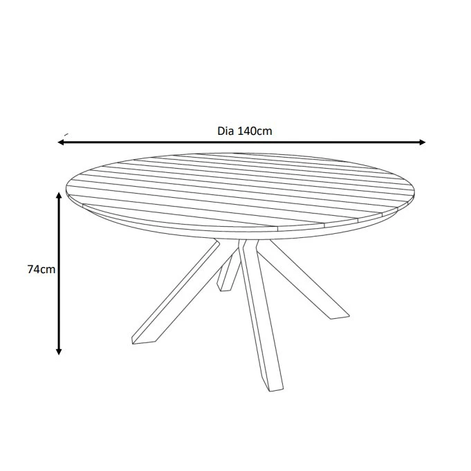 Table de jardin 8 places Aluminium/Teck Bali (D140 cm) - Blanc Table De Jardin 8 Places Aluminium/Teck Bali (D140 Cm) - Blanc -Mobilier De Jardin table de jardin 8 places aluminium teck bali d150 cm blanc 111455 1667377155