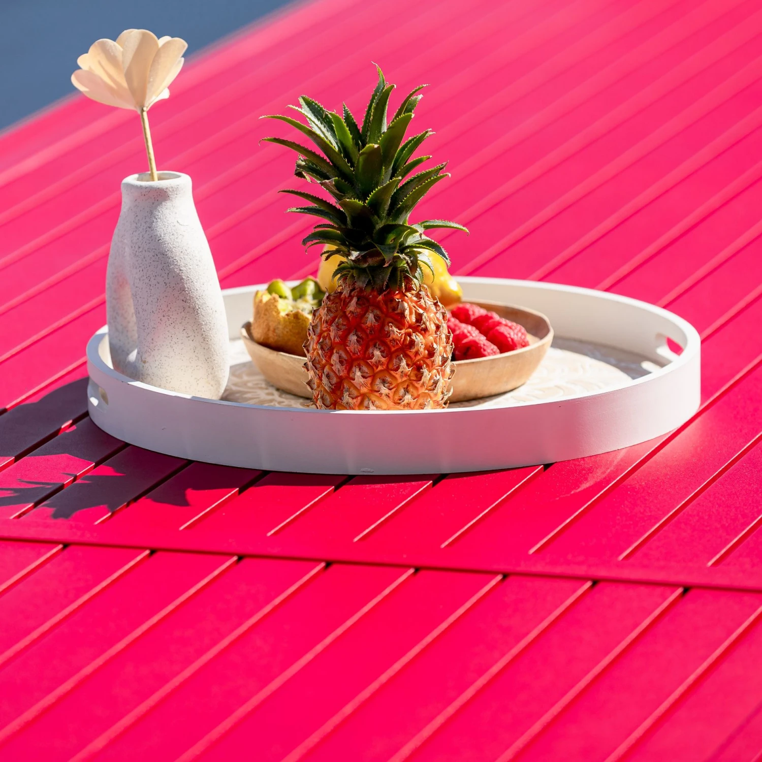 Table de jardin extensible 12 places Aluminium Murano (320 x 100 cm) - Rouge Table De Jardin Extensible 12 Places Aluminium Murano (320 X 100 Cm) - Rouge -Mobilier De Jardin table de jardin extensible 12 places aluminium murano 320 x 100 cm rouge 76784 1655729759