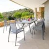 Table De Jardin Extensible Aluminium Pulpy (299 X 100 Cm) - Gris
