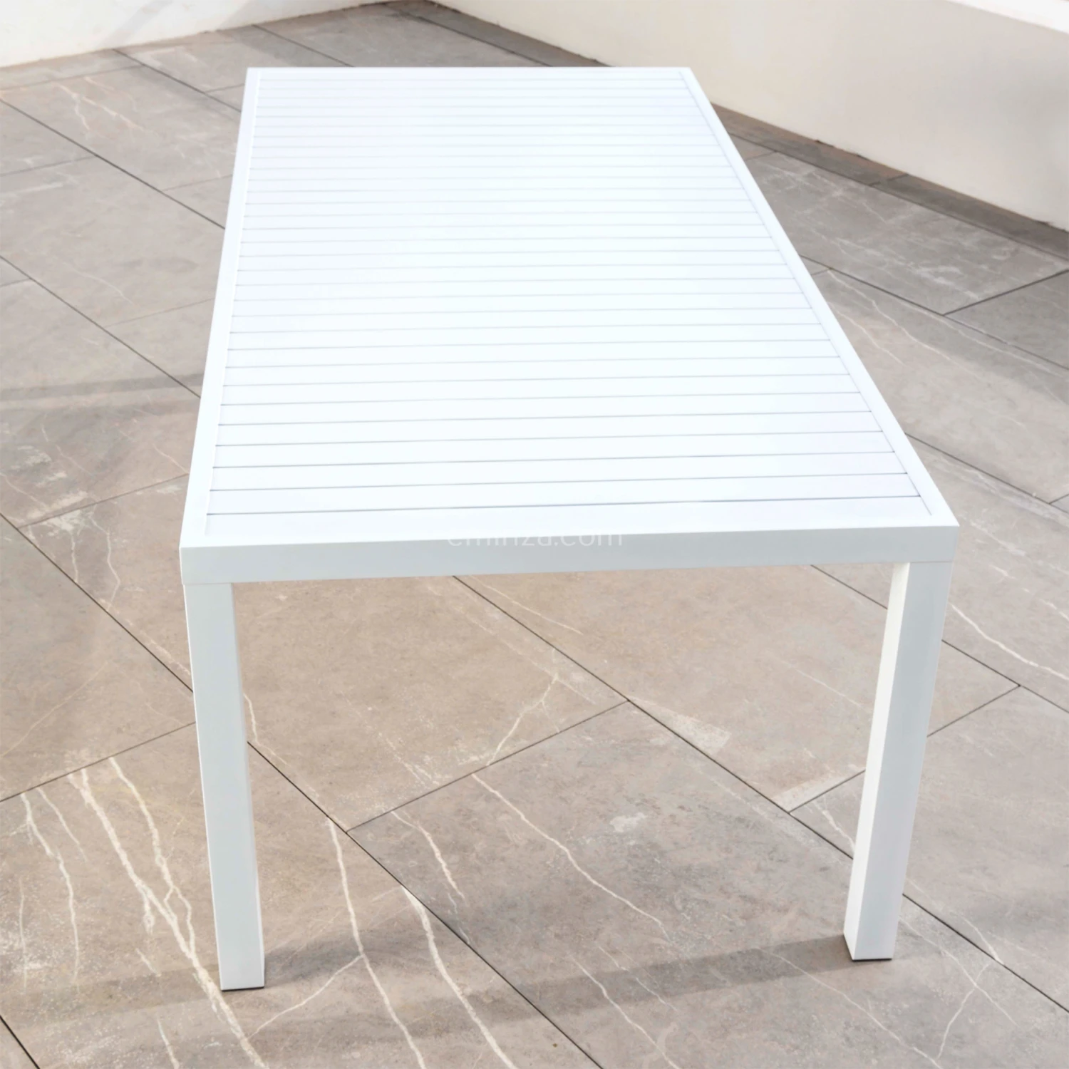 Table de jardin 8 places Aluminium Murano (210 x 100 cm) - Blanche Table De Jardin 8 Places Aluminium Murano (210 X 100 Cm) - Blanche -Mobilier De Jardin table de jardin rectangulaire aluminium murano 210 x 100 cm blanche 76670 1583223107