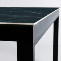 Table De Jardin 10 Places Aluminium/Céramique Kore (240 X 120 Cm) - Noir/Noir Marbré -Mobilier De Jardin table kore 240x120 noir 124959 1678808319
