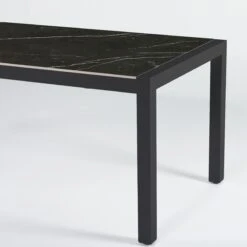 Table De Jardin 8 Places Aluminium/Céramique Modena (180 X 90 Cm) - Gris Anthracite/Noir Marbré -Mobilier De Jardin table modena antracite 180x90cm 124974 1678805607