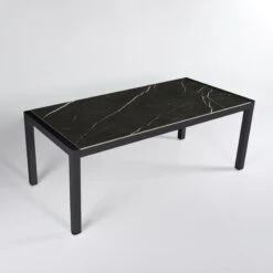 Table De Jardin 8 Places Aluminium/Céramique Modena (180 X 90 Cm) - Gris Anthracite/Noir Marbré -Mobilier De Jardin table modena antracite 180x90cm 124974 1678805631