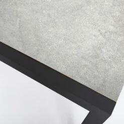 Table De Jardin 6 Places Aluminium/Céramique Modena (150 X 75 Cm) - Gris Anthracite/Gris Clair -Mobilier De Jardin table modena antracite gris 150x90cm 124980 1678806590